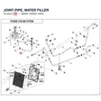 JOINT PIPE, WATER FILLER product image