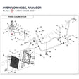 OVERFLOW HOSE, RADIATOR product image