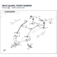 DECO GUARD, FRONT BUMPER product image