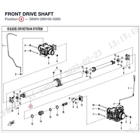 FRONT DRIVE SHAFT product image