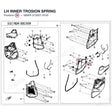 LH INNER TROSION SPRING product image