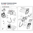 RH INNER TROSION SPRING product image