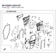 RH DOOR LOCK KIT product image