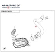 AIR INLET PIPE, CVT product image