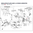 INSULATION PLATE ASSY, LH SPARK ARRESTER product image