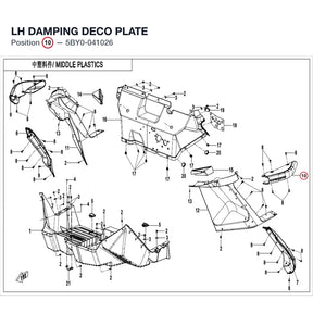 LH DAMPING DECO PLATE product image