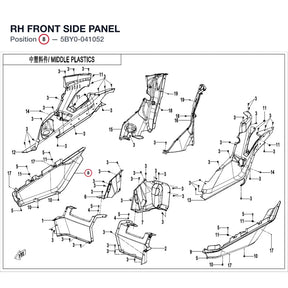 RH FRONT SIDE PANEL product image