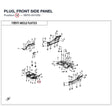 PLUG, FRONT SIDE PANEL product image