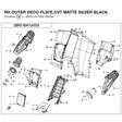 RH OUTER DECO PLATE,CVT product image