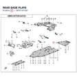 REAR BASE PLATE product image