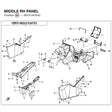 MIDDLE RH PANEL product image