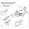 MIDDLE PROTECTION COVER product image