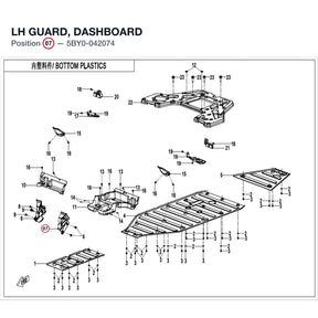 LH GUARD, DASHBOARD product image