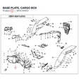 BASE PLATE, CARGO BOX product image