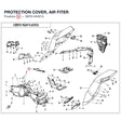 PROTECTION COVER, AIR FITER product image