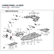 LOWER PANEL, LH SEAT product image