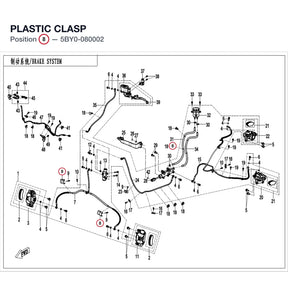 PLASTIC CLASP product image