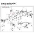 FLUID RESERVOIR HOSE 1 product image
