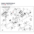 CABLE, STARTER RELAY product image