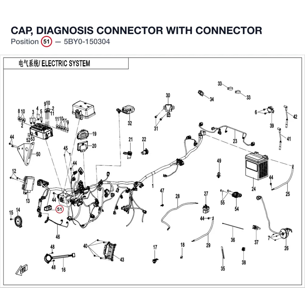 CAP, DIAGNOSIS CONNECTOR product image