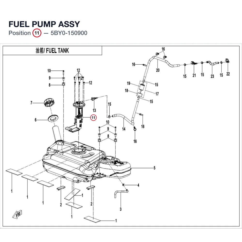 FUEL PUMP ASSY product image