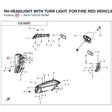 RH HEADLIGHT product image