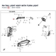 RH TAIL LIGHT ASSY product image