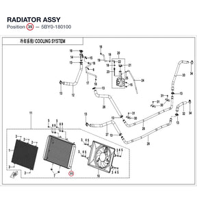 RADIATOR ASSY product image