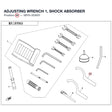 ADJUSTING WRENCH 1, SHOCK ABSORBER product image