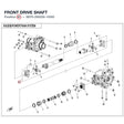 FRONT DRIVE SHAFT product image