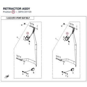 RETRACTOR ASSY product image