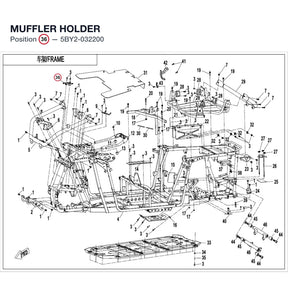 MUFFLER HOLDER product image