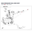 HIGH-PRESSURE FUEL HOSE ASSY product image