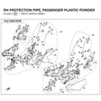 RH PROTECTION PIPE, PASSENGER product image