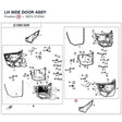 LH SIDE DOOR ASSY product image
