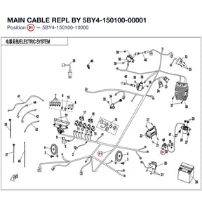 MAIN CABLE REPL BY 5BY4-150100-00001 product image