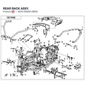 REAR RACK ASSY. product image