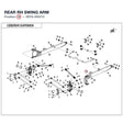 REAR RH SWING ARM product image