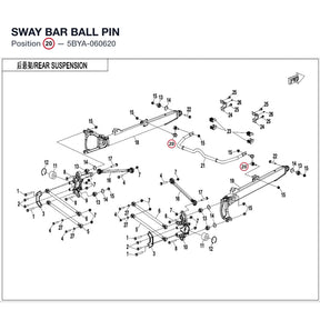 SWAY BAR BALL PIN product image