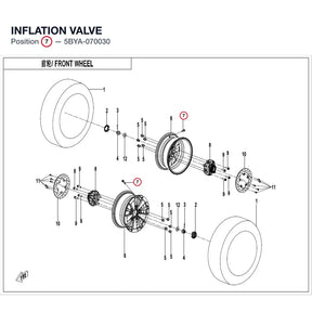 INFLATION VALVE product image
