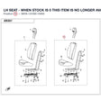 LH SEAT - WHEN STOCK IS 0 THIS ITEM IS NO LONGER AVAILABLE product image