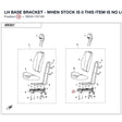 LH BASE BRACKET - WHEN STOCK IS 0 THIS ITEM IS NO LONGER AVAILABLE product image
