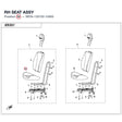 RH SEAT ASSY product image