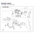 BRACKET, WINCH product image