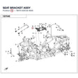SEAT BRACKET ASSY product image