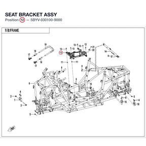 SEAT BRACKET ASSY product image