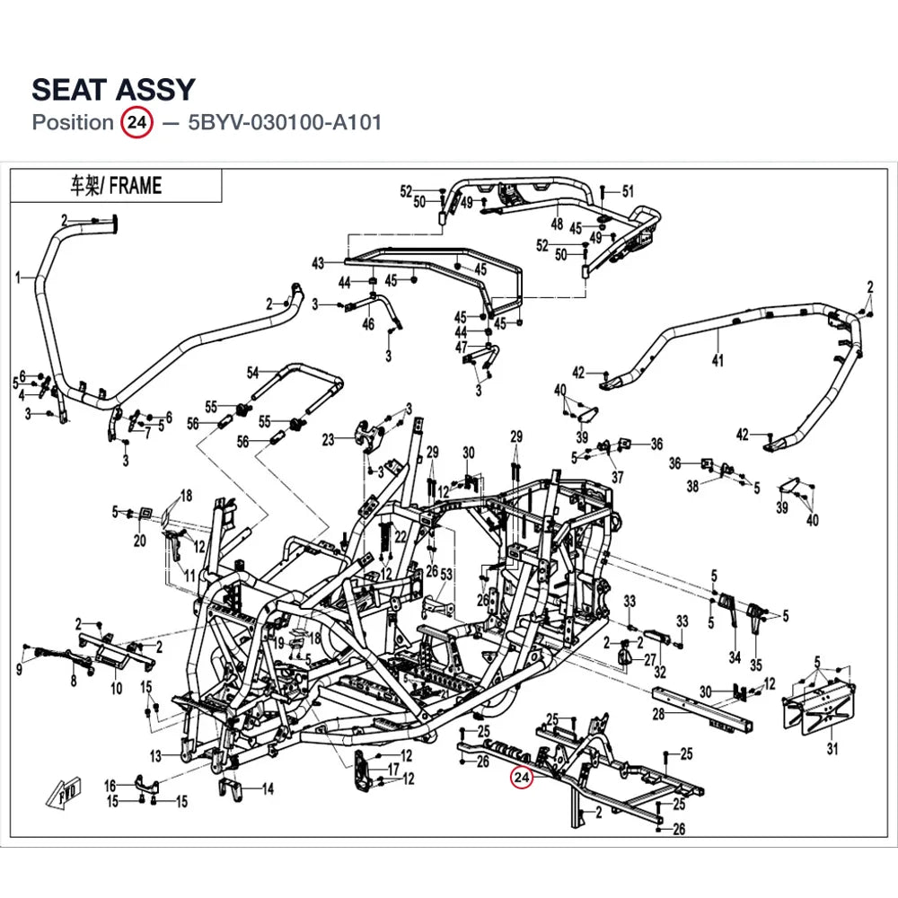 SEAT ASSY product image