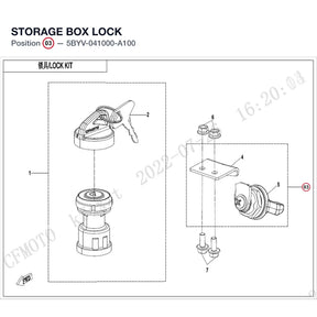STORAGE BOX LOCK product image