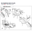 RH DAMPING DECO PLATE product image