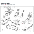 LH REAR PANEL product image